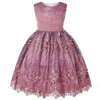 2021 new flower girl dress girl dress christmas party prom princess choose beauty baby lace dress