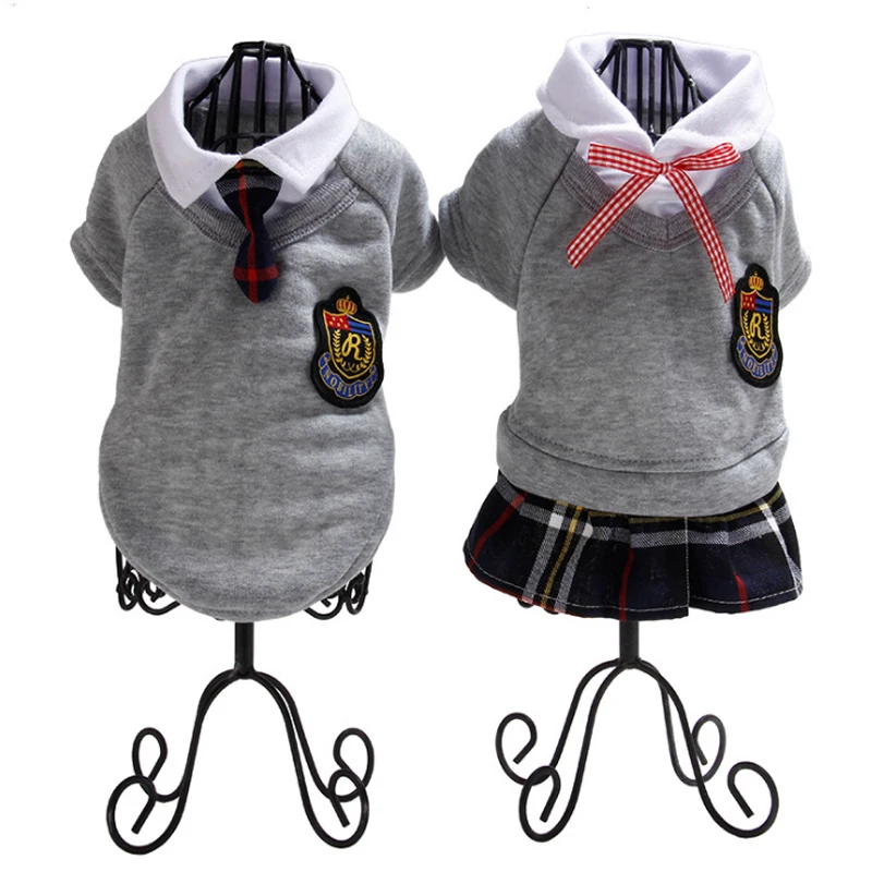 Летняя одежда для собак пары юбка маленьких домашних животных платья юбки костюм