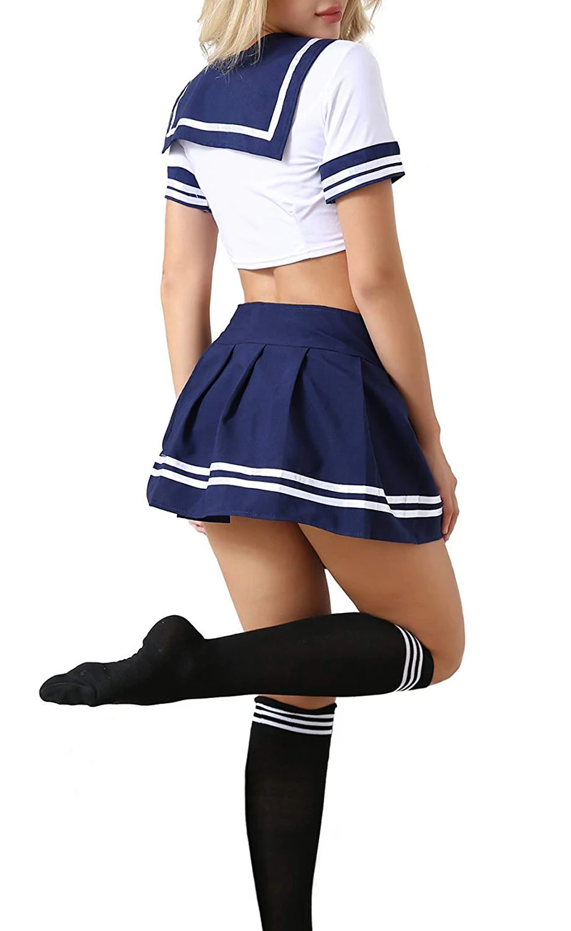 Женская японская юбка для тенниса комплект нижнего белья школьниц костюм с