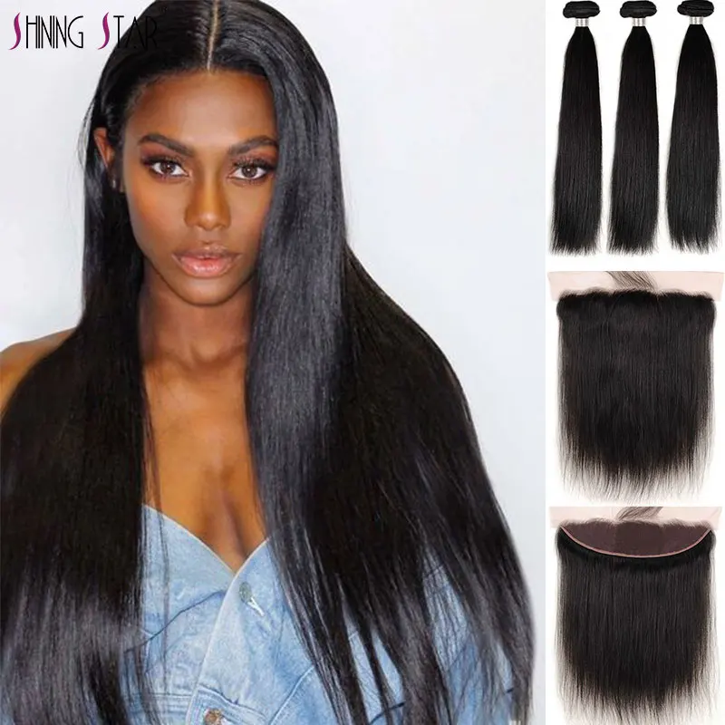 Перуанские натуральные цветные человеческие пряди волос с передним Pinshair не Реми