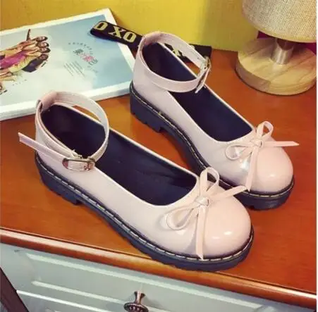 Студенческая обувь в стиле &quotЛолита&quot униформа для девушек и колледжа JK из