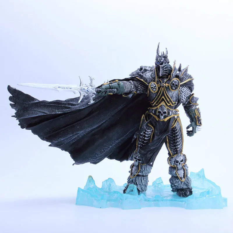 Аниме экшн фигурки 22 см игрушечные модели Мир Воров Dc7 King arthas Рыцарь смерти