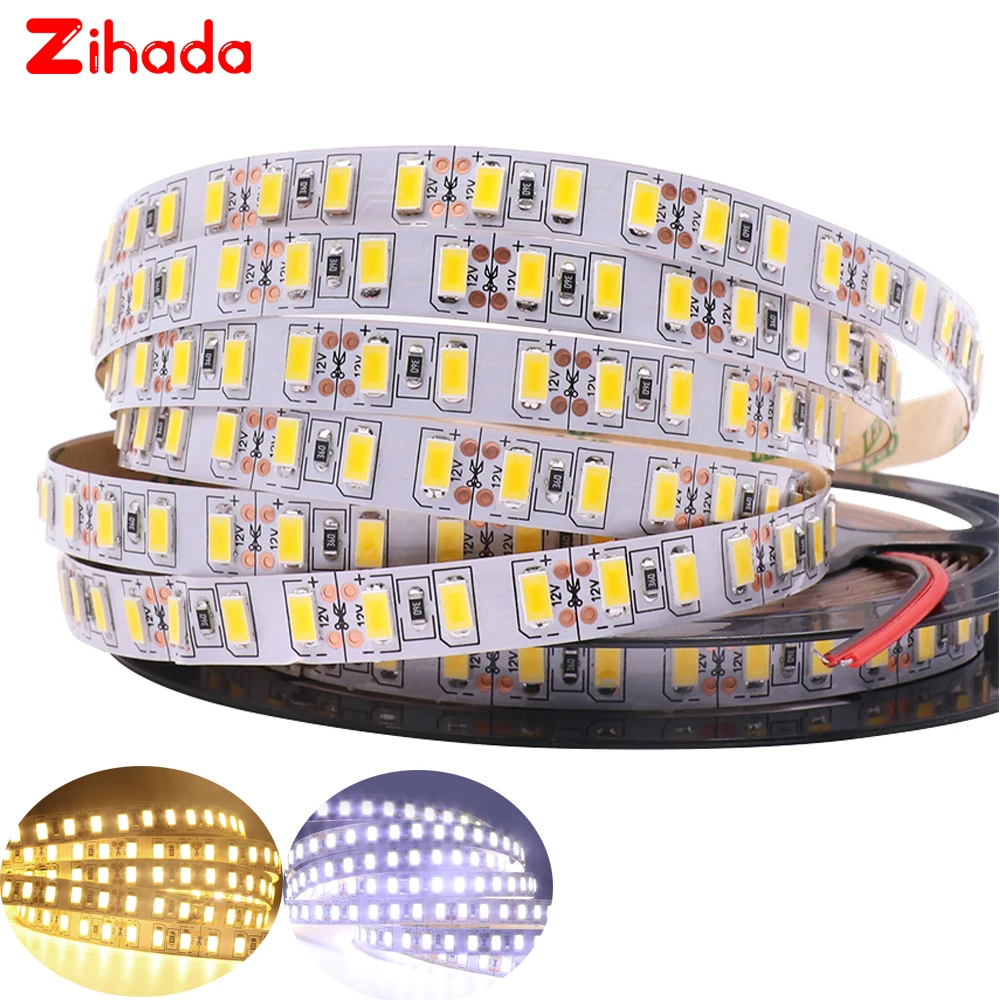 Светодиодная лента 5630SMD 12 В постоянного тока 5730 светодиодов/м