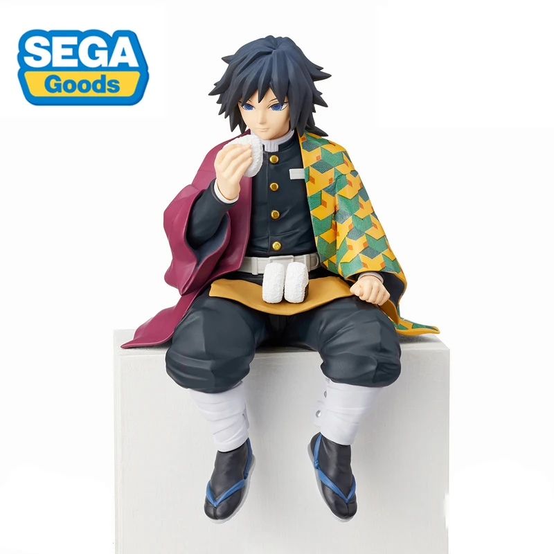 

SEGA Demon Slayer Anime Tomioka Giyuu Rice Ball Figures Press Instant Noodles 15cm PVC Action Collection Model Kids Toys Gifts