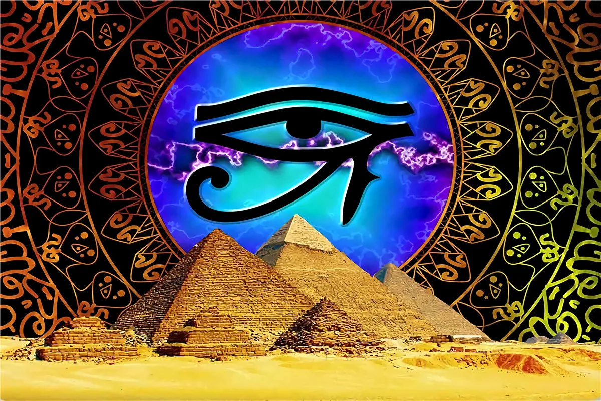 Водонепроницаемая Скатерть священный Гиза большая пирамида от Ho Me Lili древний