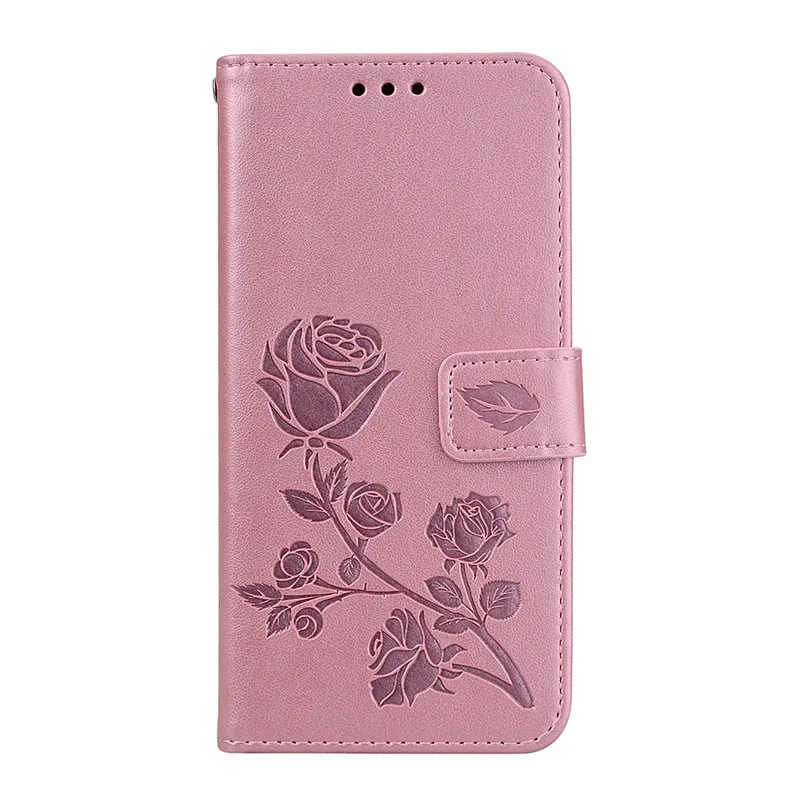 RoseGold Книжный кожаный чехол для samsung S10 S8 S9 A6 A8 j4 j6 плюс j1 j3 j5 j7 A3 A5 Крышка для coque samsung j2 pro A750 A7 A9 S10e - Цвет: RoseGold