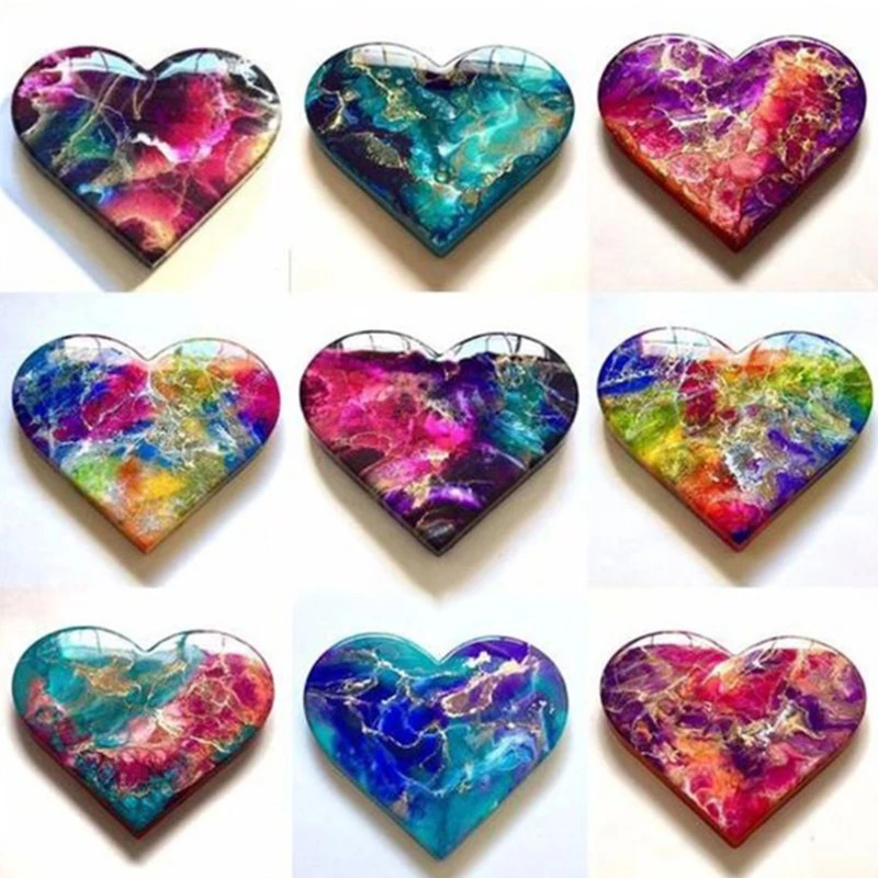 

24 Colors Epoxy Resin Diffusion Pigment Alcohol Ink Liquid Colorant Dye DIY Crafts Jewelry Making