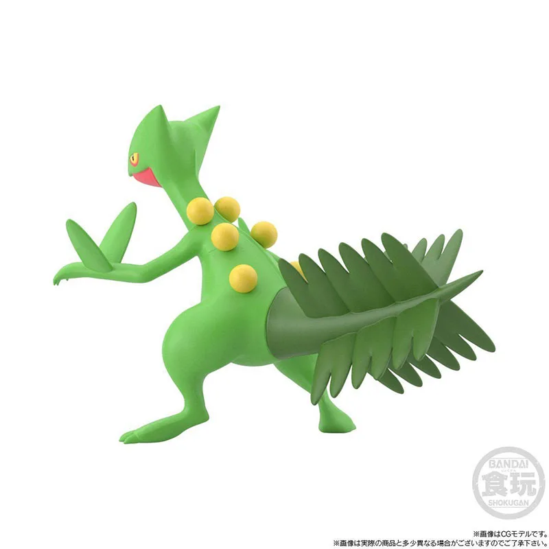 

1/20 BANDAI BP SHOKUGAN Pokemon Hoenn Region Anime Figure Swampert Sceptile PVC Action Figure Collection Model Toy For Kids