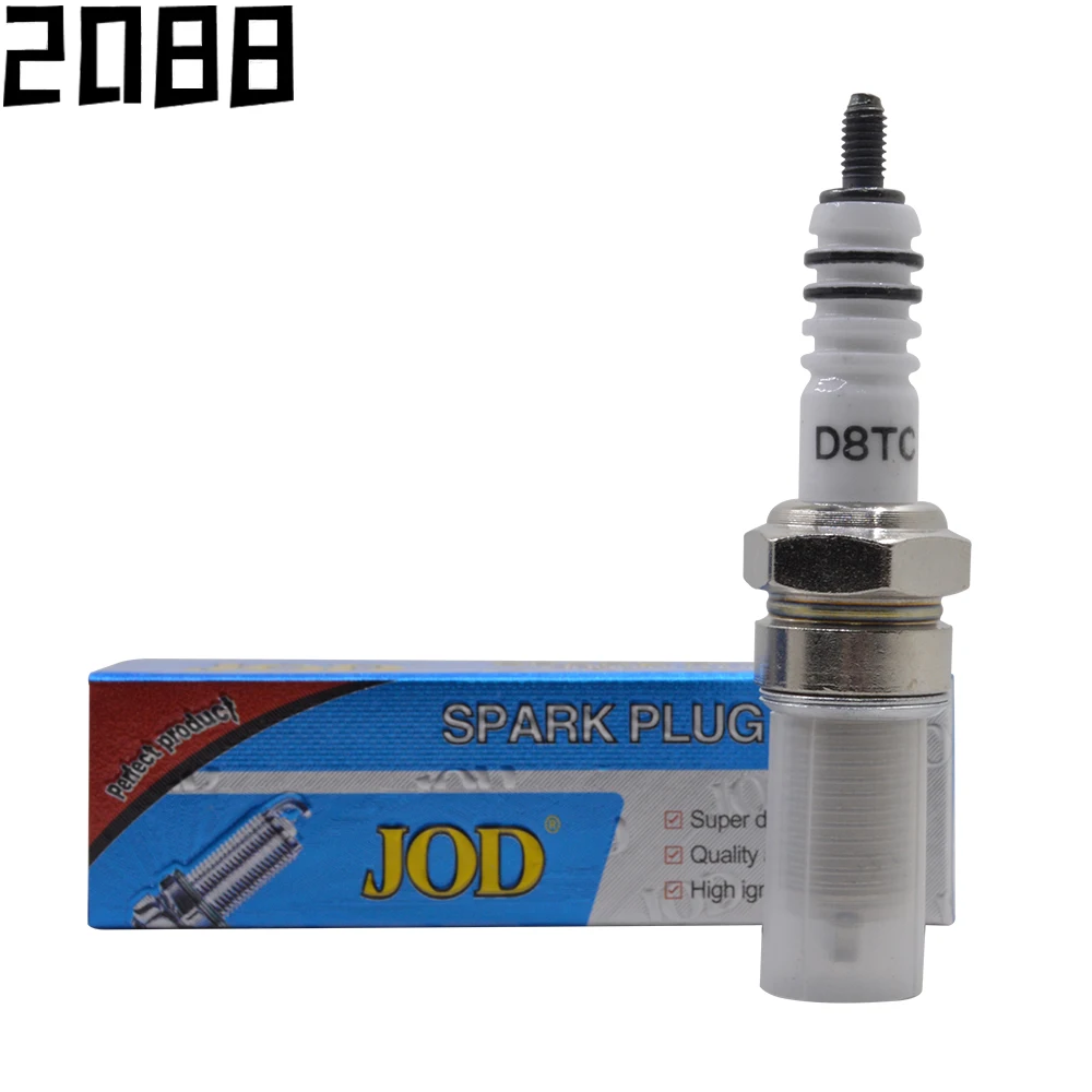 2 шт. Свеча зажигания мотоцикла D8TC для DR8EA D8EA DR8EIX DR8EGP DPR8EA 9 DPR8EIX IX24 X24ESR U HG22 X24ESZU9 R6G