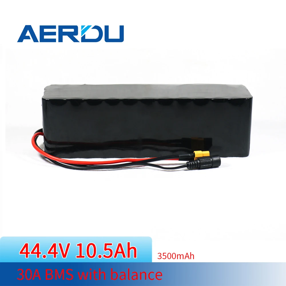 

AERDU 12S3P 44,4 V 10.5Ah 1000W 800 Вт 3500 мА/ч, Перезаряжаемые 18650 литий-ионный аккумулятор Батарея пакет для ручной Электрический миксер для теста электрич...