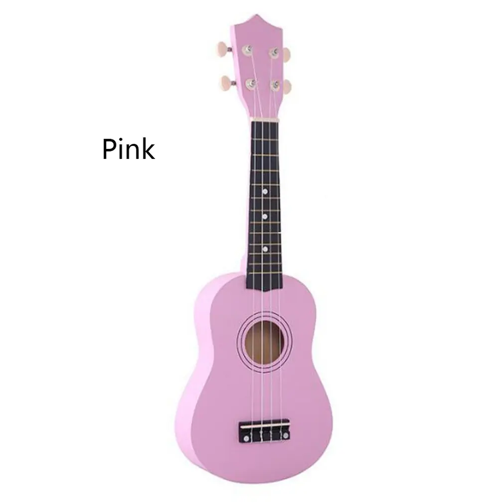21 дюймов мини деревянная Гавайская гитара Мини укулеле симулятор гитары дети