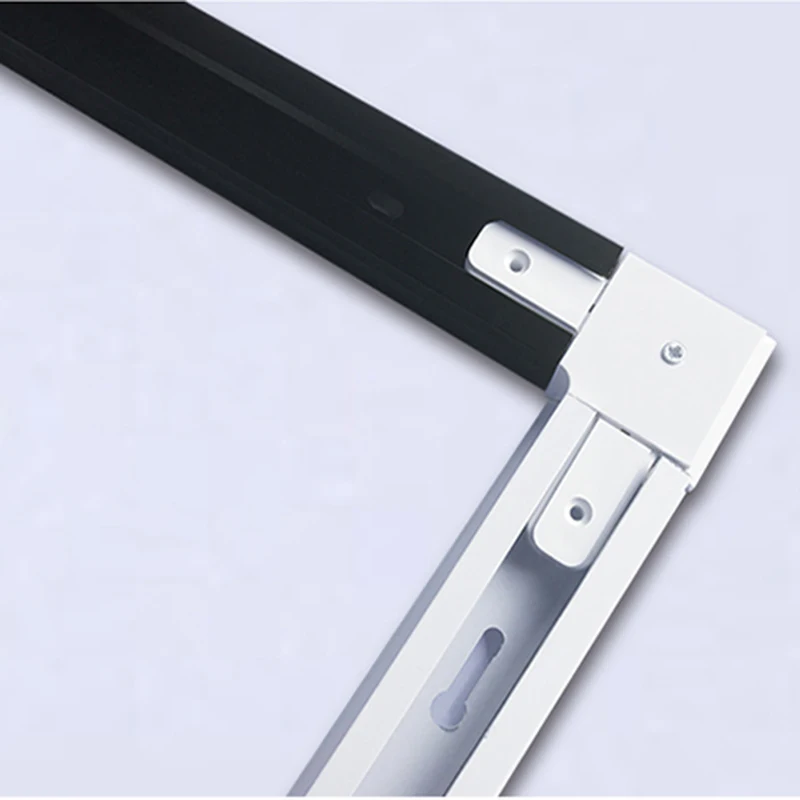 

LED Track Light Rail Black White Straight Corner Connectors For Led Track Lighting Spotlight Rails Aluminum Led Light Fixture