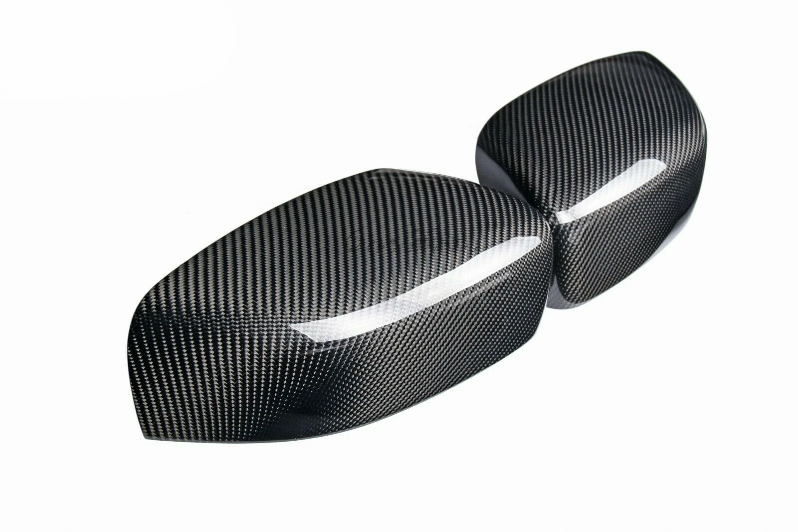 

Dry Carbon Fiber Rearview Cover Mirror Replacement For Maserati Ghibli Quattroporte 2013-2016