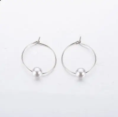 Silver Горячая Европейская и американская мода новые серьги черные мягкие сестры темперамент панк ретро пятиконечная звезда женские серьги - Окраска металла: Silver