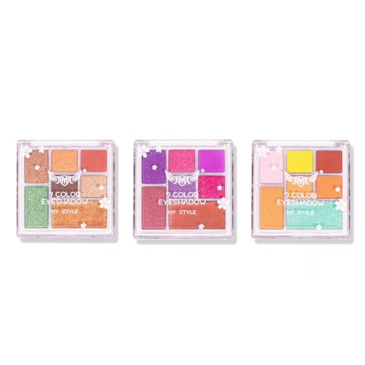 Палетка теней для век Pearl светильник 7 цветов Осенний влюбленный макияж тени