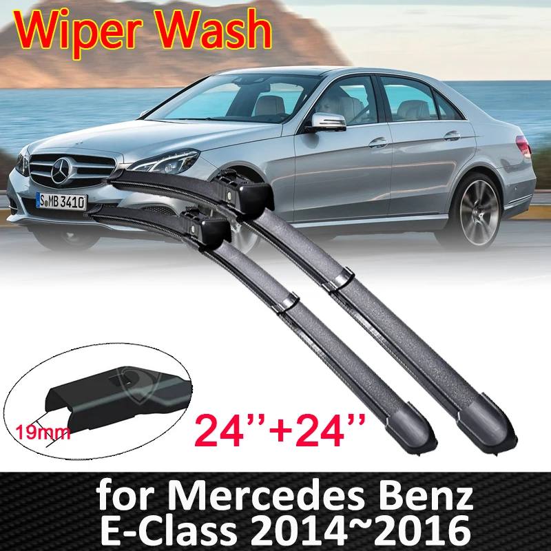 

Car Wiper Blades for Mercedes Benz E-Class E Class E250 E300 E350 E400 E550 E63 W212 2014~2016 Windscreen Brushes Accessories