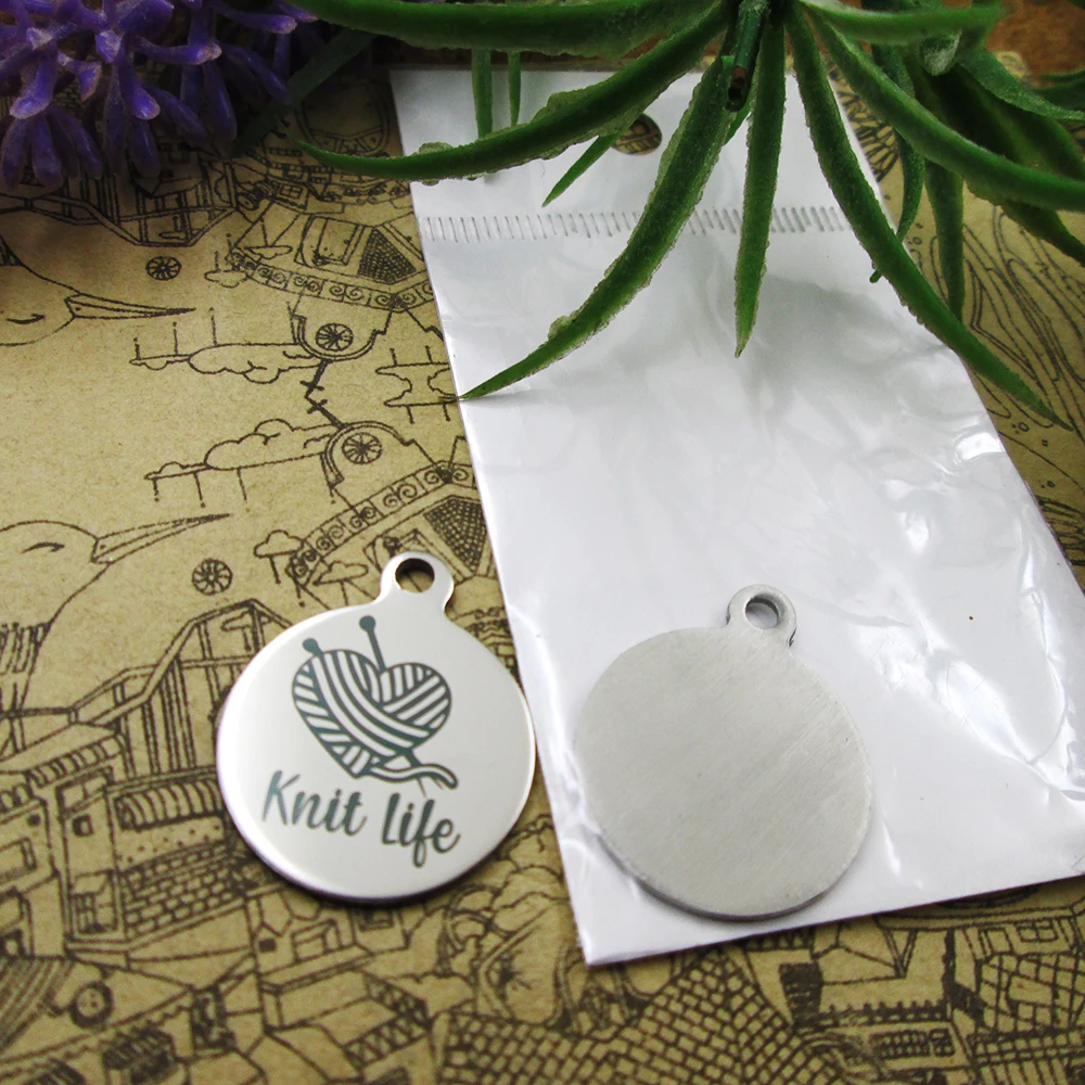 10 шт. подвески из нержавеющей стали 5 стилей на выбор для ожерелья и