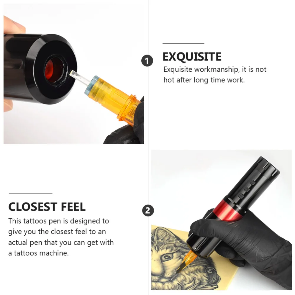 

Adjustable Wireless Battery Power Supply Tattoos Machine Mobile Tattoos Pen