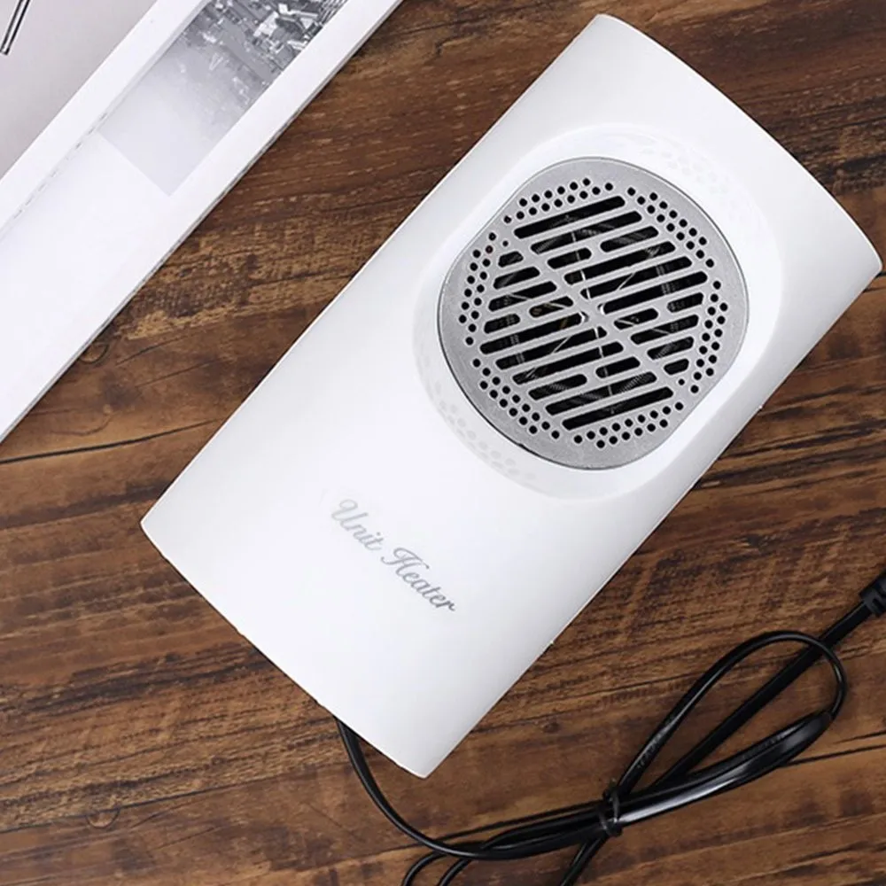 

300w Mini Fan Heater Portable Electric Heater Desktop Heating Warm Air Fan Home Heaters Handy Air Heater Warmer Fan