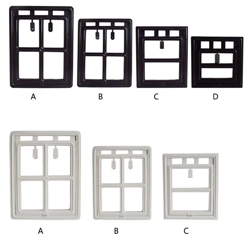 Магнит Запираемая пластиковая собачья/кошачья дверь ПЭТ экран отверстие для