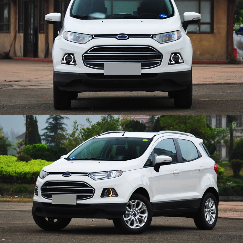 CSCSNL 1 комплект светодиодный ные дневные ходовые огни DRL для Ford Ecosport 2013 2014 2015 2016 с 12