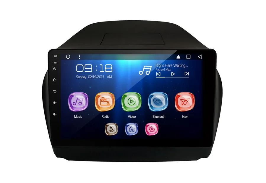 Автомобильный мультимедийный плеер allway 10.&quot IPS экран Android 9 0 восемь ядер ОЗУ 2 Гб