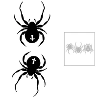 2020 new halloween metal cutting dies animal insect spider silhouettes die cut scrapbooking for diy craft card making no stamps