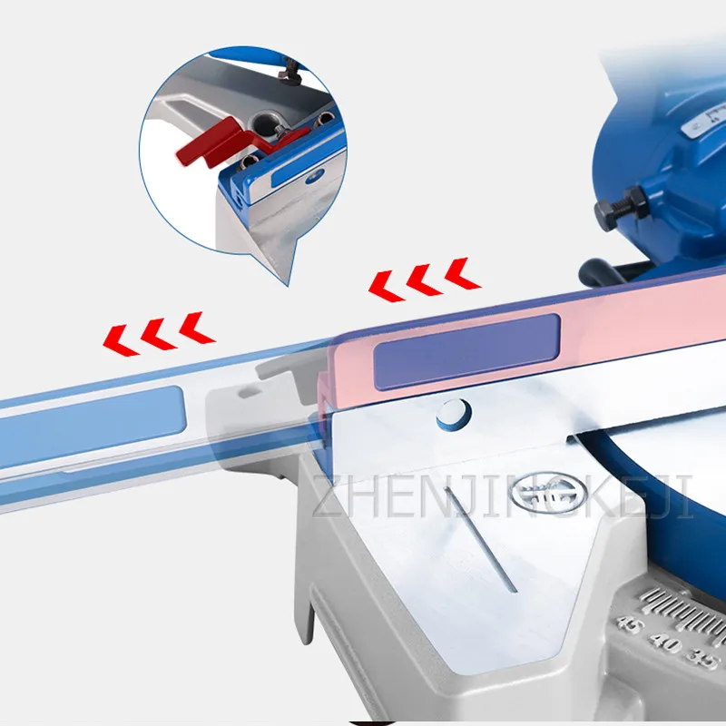 

10 Inches Belt Type Miter Saw Aluminum Machine High Precision Multifunction 45 Degree Wood Aluminum Cutting Machine Chainsaw