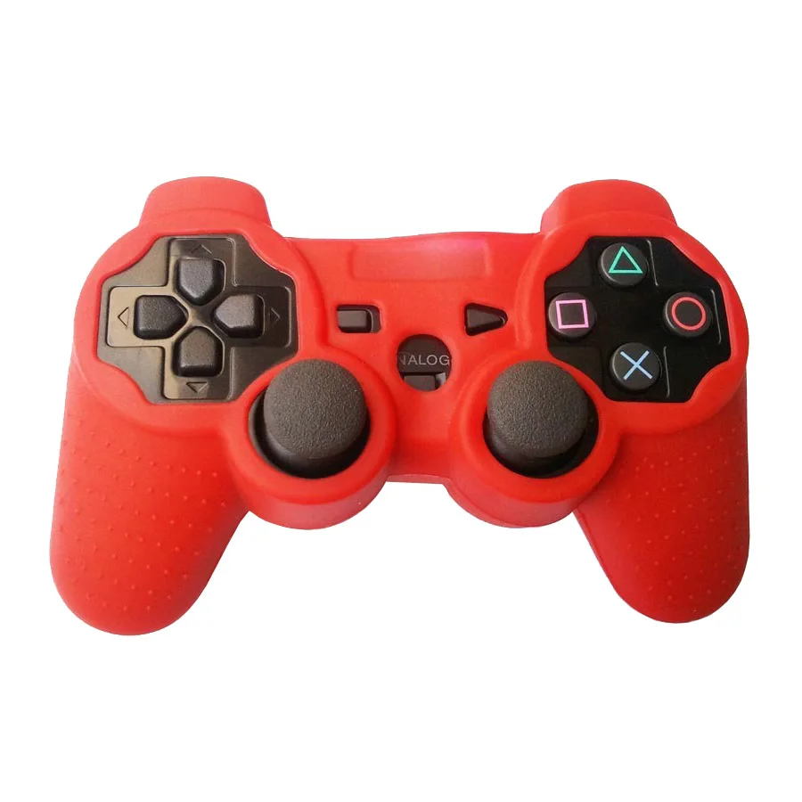 OSTENT защитный силиконовый гелевый мягкий чехол для sony PS2 PS3 контроллер