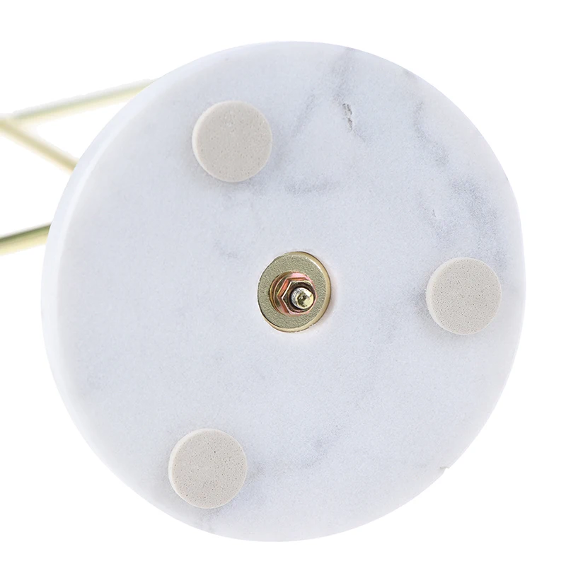 

Bracelets Rings Watches Jewelry Tools Jewelry Storage Box Metal T-Shaped Necklace Earrings Round Marble Display Stand