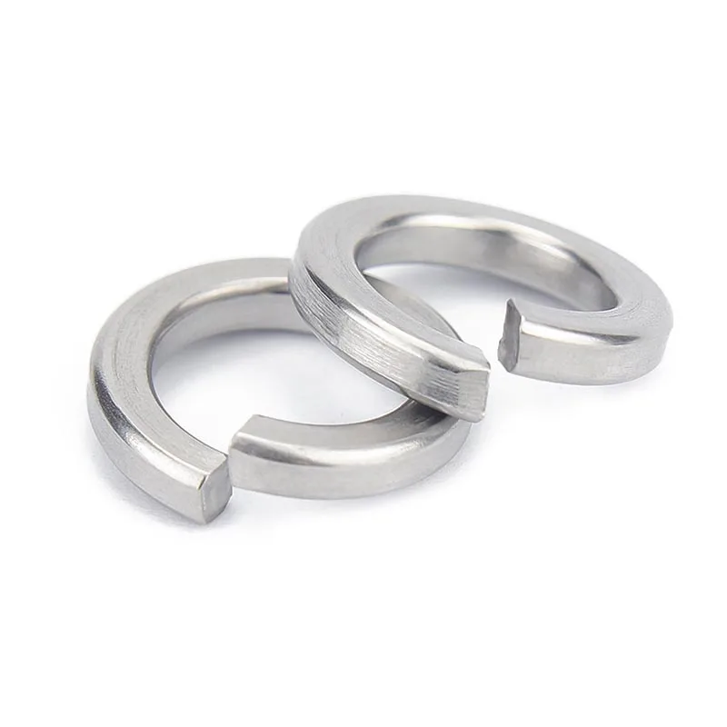 

10/100pc 2# 4# 6# 8# 10# 12# 1/4 5/16 3/8 7/16 1/2 304 A2 Stainless Steel US UK Standard Spring Washer Split Lock Elastic Gasket