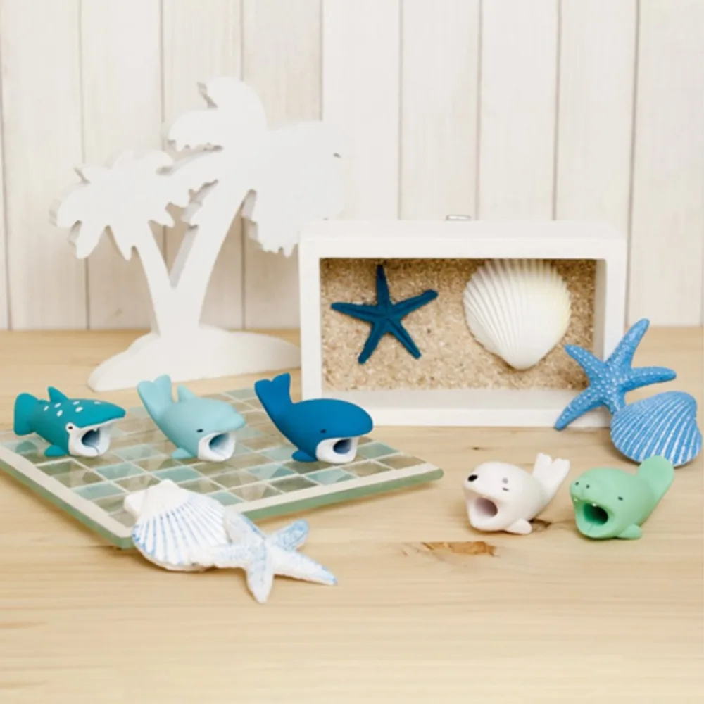 

Cartoon Animal Cable Winder Protective Sleeve Anti Breaking Protective Cover for Figure USBData Cable USB Charger Cable Earphone