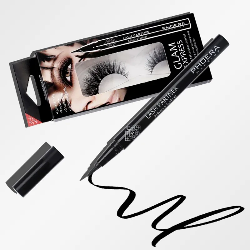 9D синтетические норковые ресницы и клей комплект подводки для глаз Волшебная