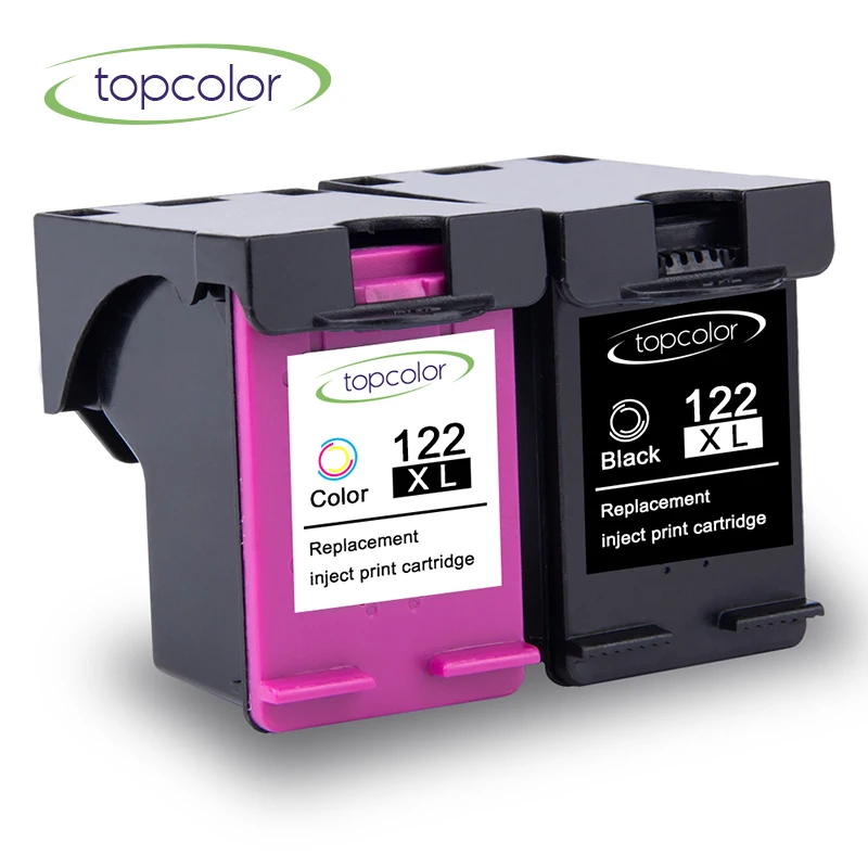 Черный чернильный картридж Topcolor 122XL подходит для HP 122 XL hp CH563H CH564H чернильная