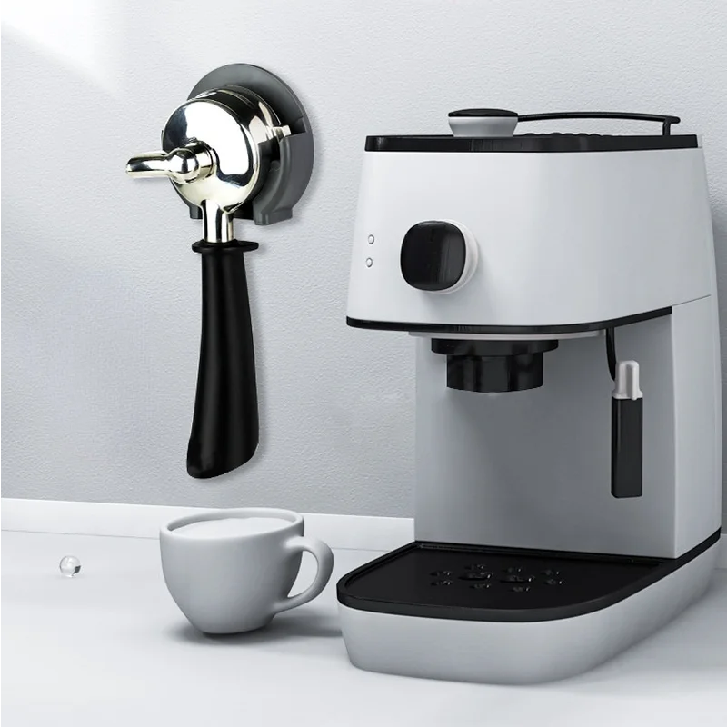

Coffee Portafilter Wall Rack Universal ABS hanger with original handle51MM/54MM/58MM