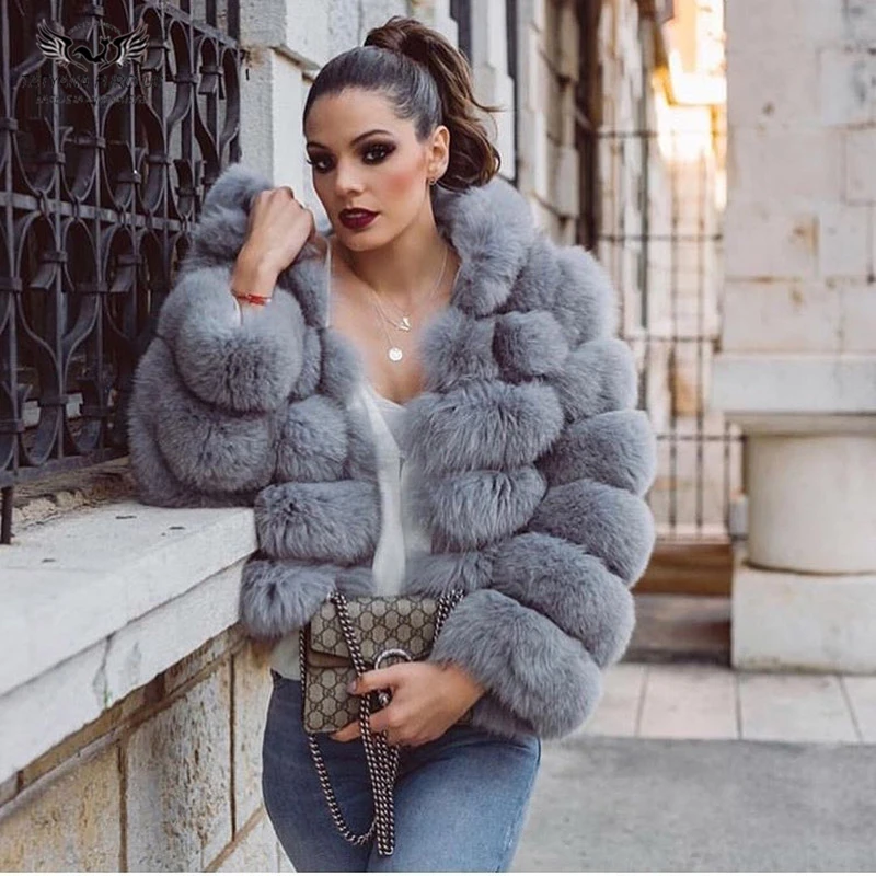 Tatyana Furclub натуральное меховое пальто Женская куртка из лисьего меха с капюшоном цельная кожа натуральная Шуба из натурального Лисьего меха Женское зимнее роскошное меховое пальто