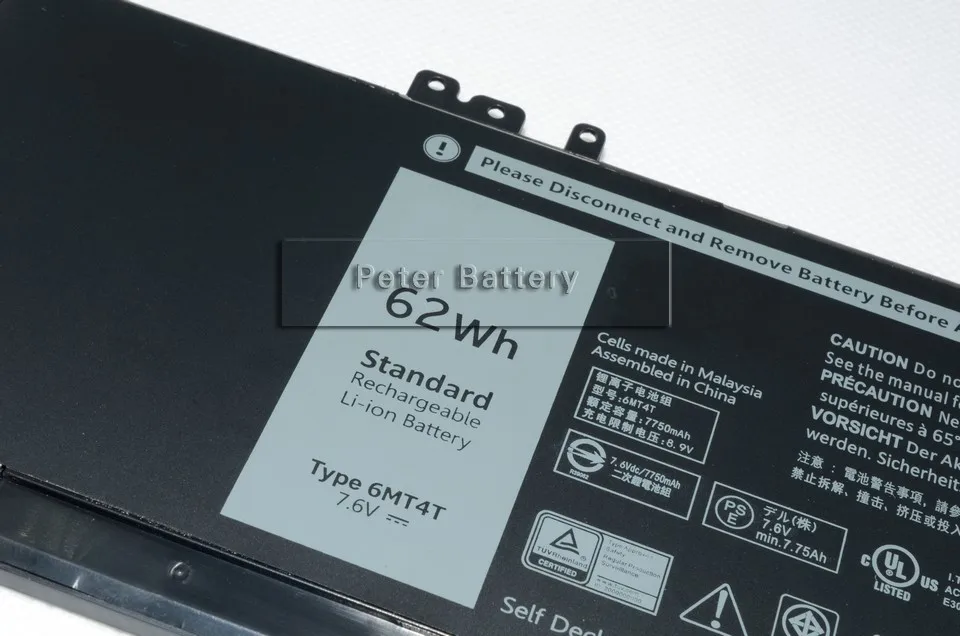 Аккумулятор JIGU для ноутбука DELL Latitude E5450 Series E5550 SERIES E5570 7 6 В | Компьютеры и офис