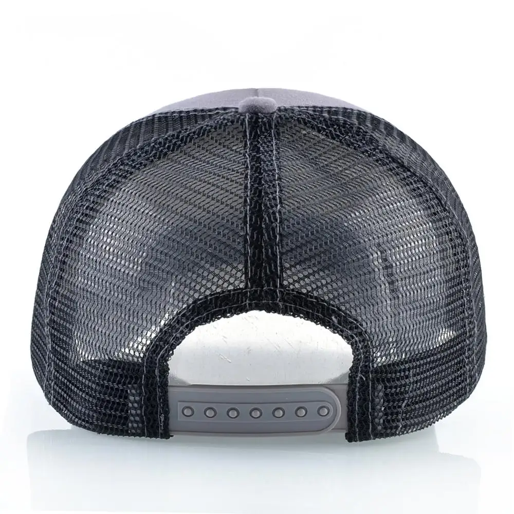 Бейсболка Мужская дышащая с сетчатым козырьком в стиле хип-хоп | Аксессуары для