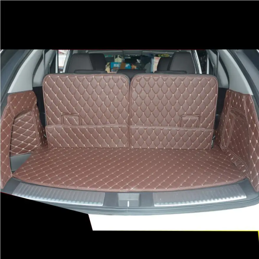Кожаные ботинки для женщин коврик багажника автомобиля Коврики Acura Mdx 2014 2015 2016 2017