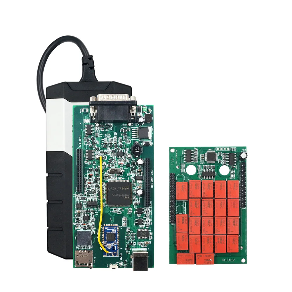 DS TCS Multidiag Pro Зеленая Одиночная печатная плата real 9241A чип 2020 23 Бесплатный генератор