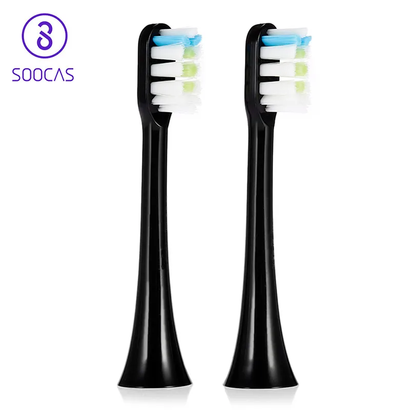 Сменная зубная щетка Xiaomi Soocas 2 шт. головка для зубной щетки подходит / Soocare X3U