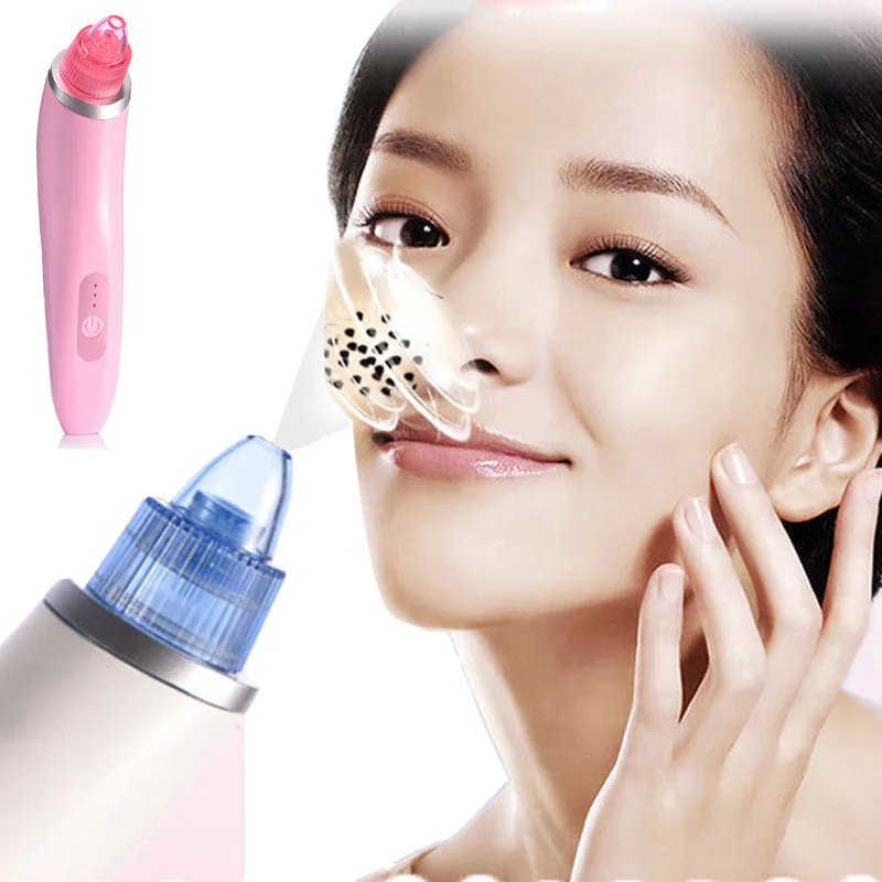 

Rechargable Diamond Dermabrasion Beauty Mahcine Blackhead Vacuum Suction Removal Clean Skin Care Electic Facial Cleanser