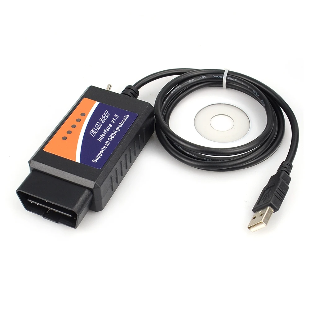 HOT! ELM327 USB FTDI PIC18F25K80 Chip ELMconfig Code Reader for HS CAN/MS CAN Forscan ELM 327 Bluetooth OBDII Diagnostic Tool auto inspection equipment