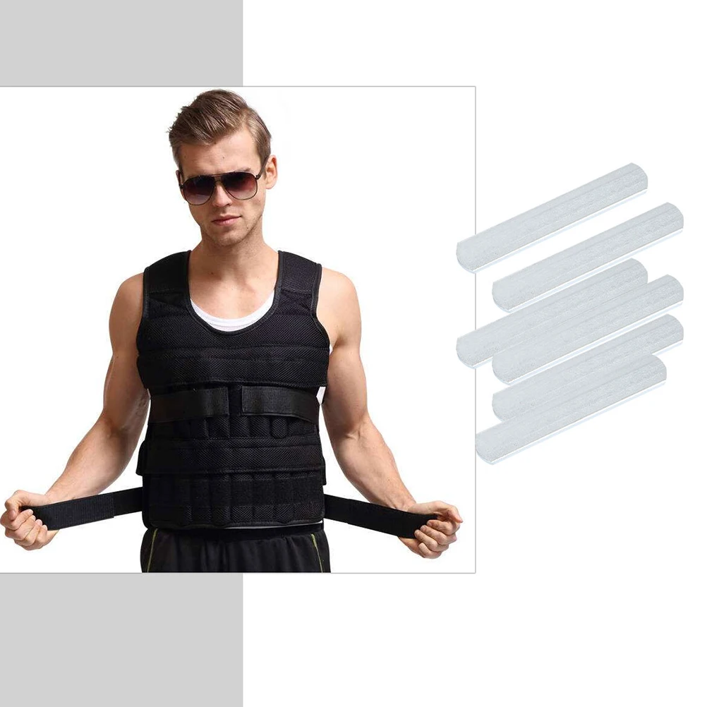 

10Pcs Running Bear Loading Plate Fitness Weight-Bearing Equipment Stainless Steel Iron Bar Weight Bearing Steel Plate For Gym