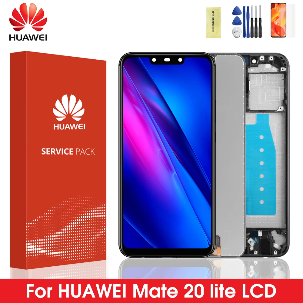 ЖК дисплей для Huawei mate 20 lite с сенсорным экраном и дигитайзером в сборе сменный