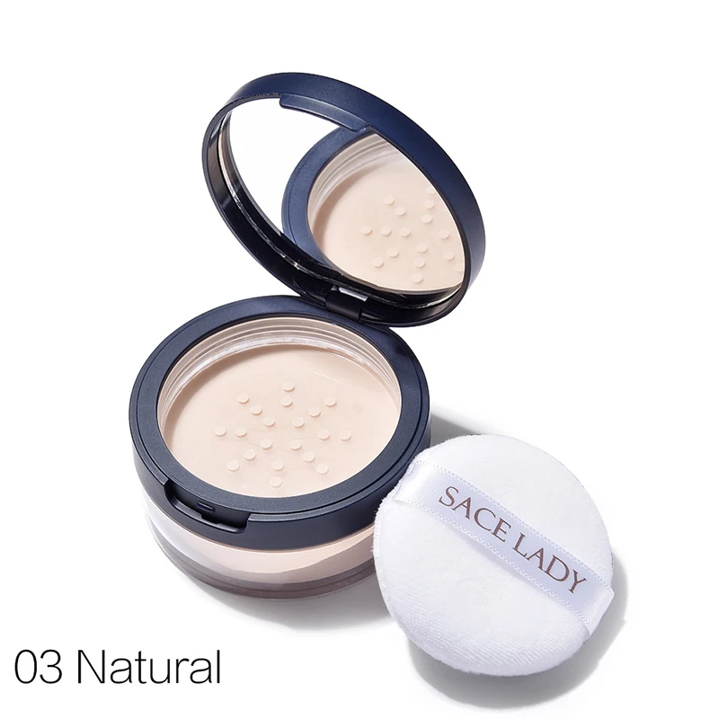 

Makeup loose powder natural concealer long-lasting makeup waterproof and oil control 10g