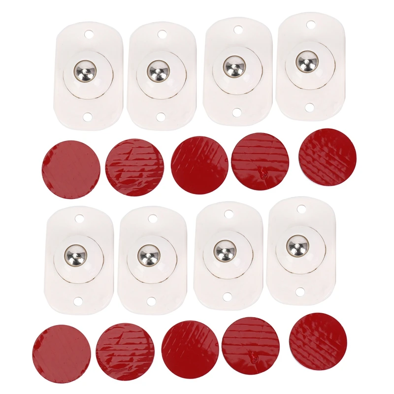 

Hot SV-360º Rotating Wheels Mini Swivel Casters Wheels,Universal Wheels For Furniture Various Storage Boxes (32 PC)