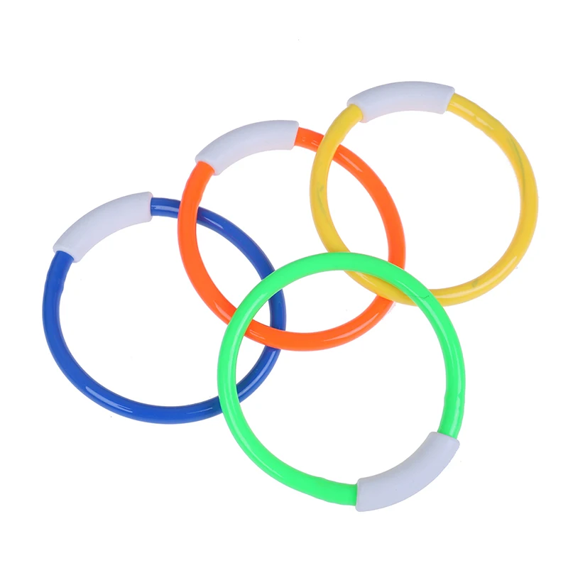 1 Uds. Anillos de buceo bajo el agua para piscina ni&ntilde;os anillo de buceo para playa de verano juguetes para piscina accesorios de piscina Color al azar-0