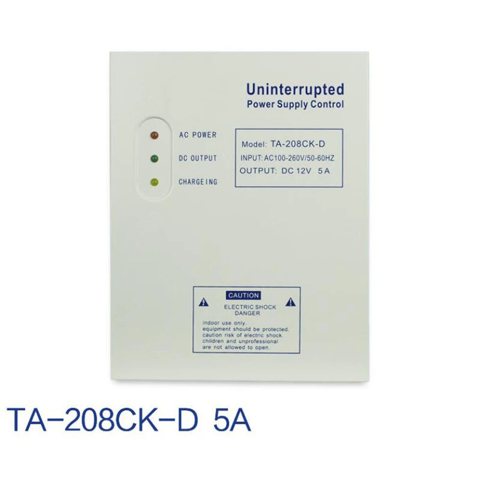 

DC12V 5A 50W Door Access Control System Power Door Power 110~240V Access Supply Switch AC Control Supply