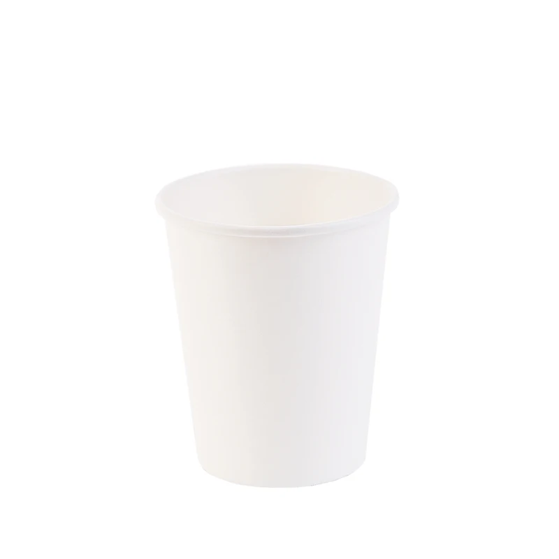 100 шт./упак. мл маленький бумажный стаканчик белая чашка для кофе чая молока